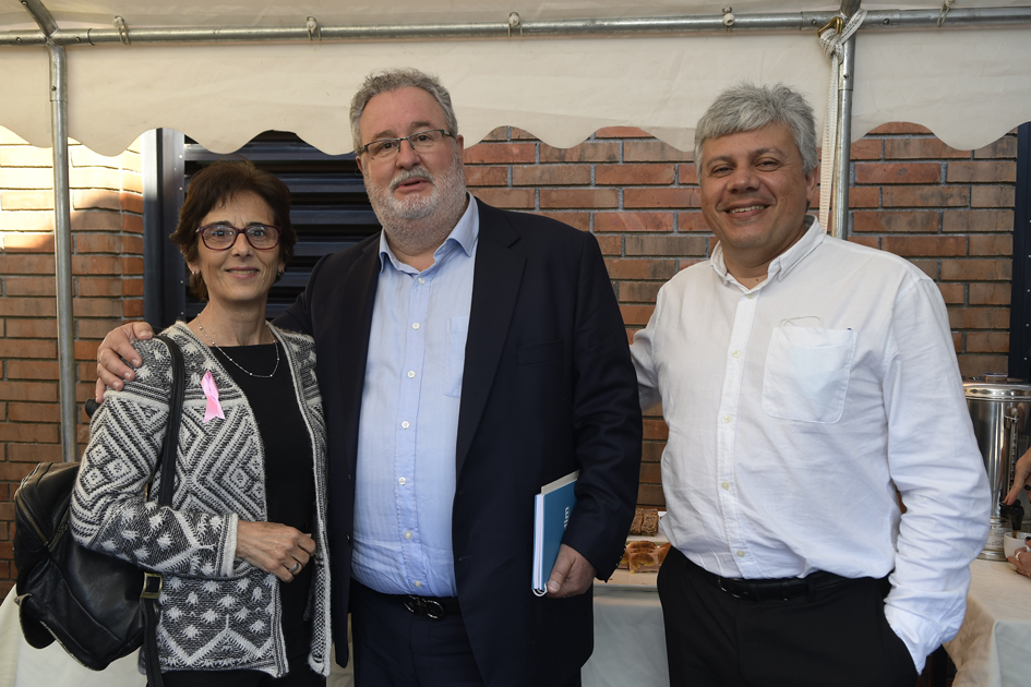 Nora Artagaveytia, Osvaldo Aren y Gustavo Píriz. Foto: Leonardo Mainé.