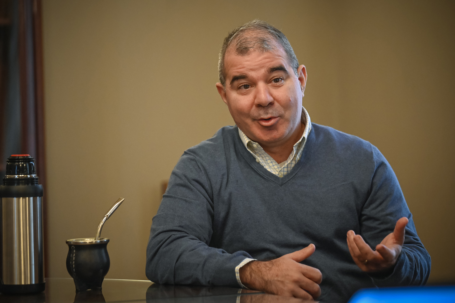 Fernando Correa, gerente de relaciones institucionales de la compañía belga Katoen Natie.