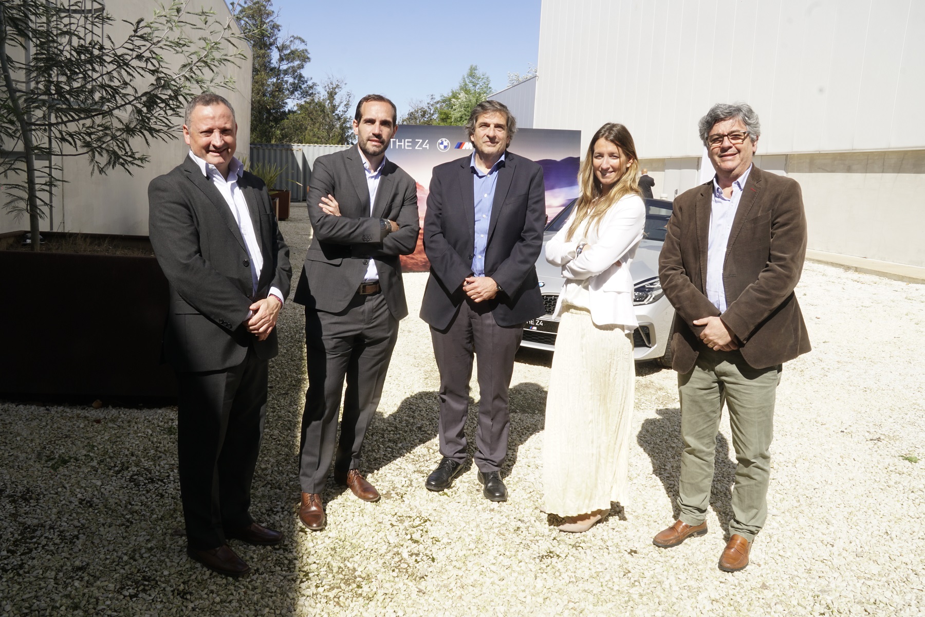 Gabriel Sanchís, gerente general de Magna Group, Federico Bamgerter, CEO de El País, Guillermo Scheck y Paula Brugnini. Foto: Ricardo Figueredo.