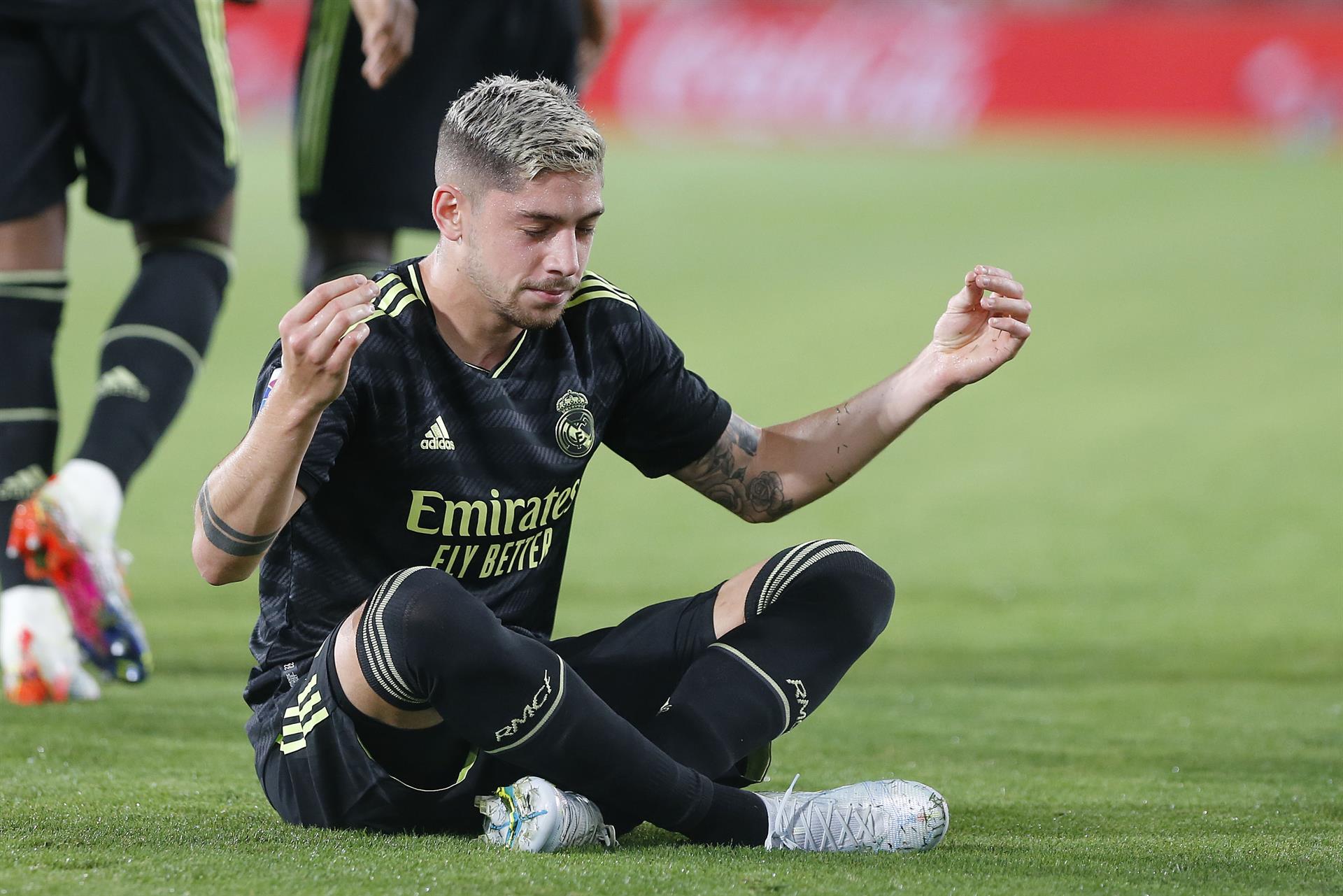 Fede Valverde marca en Real Madrid. Foto: EFE