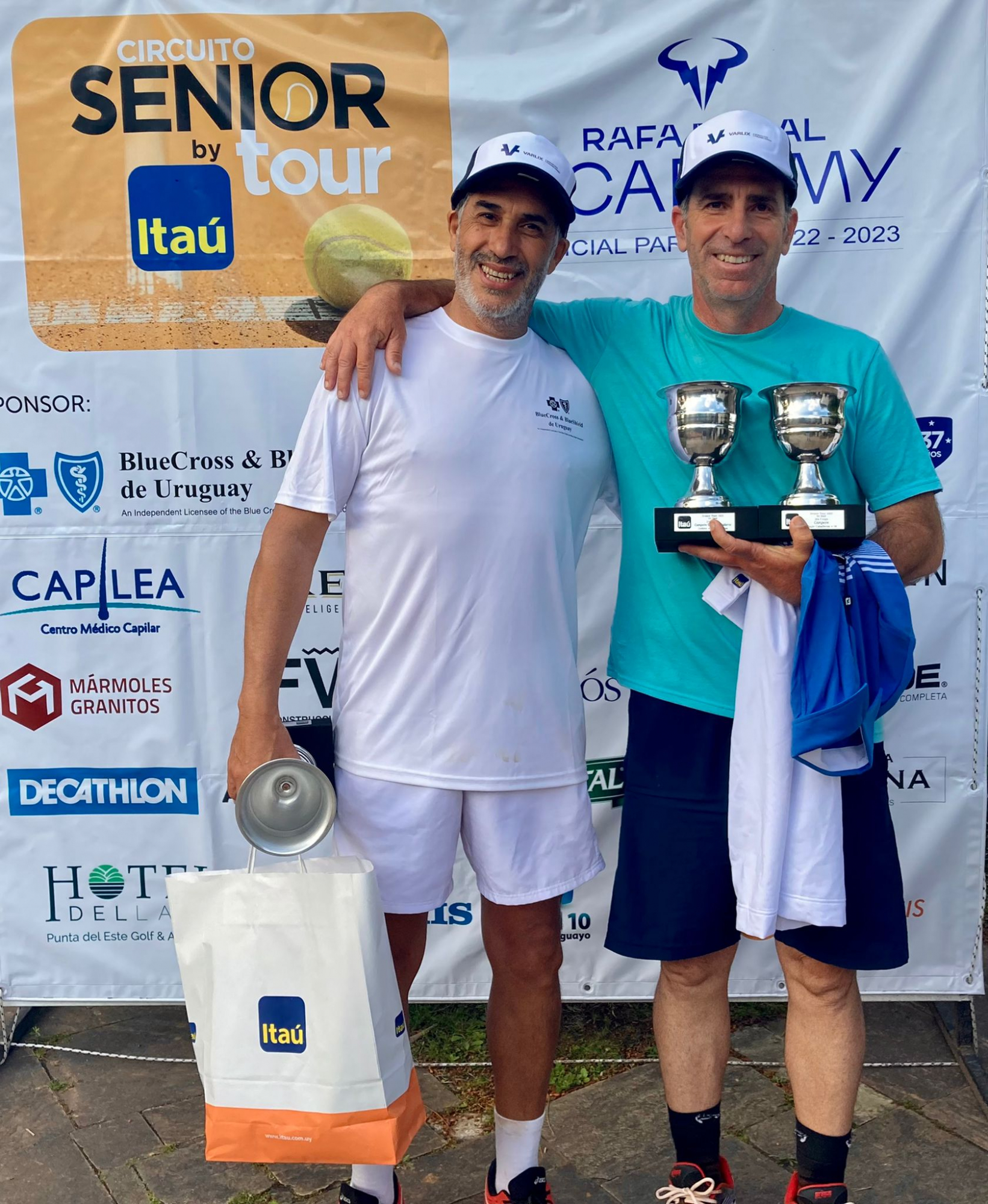 Ganadores del Circuito Senior Tour 2022. Foto: Difusión.