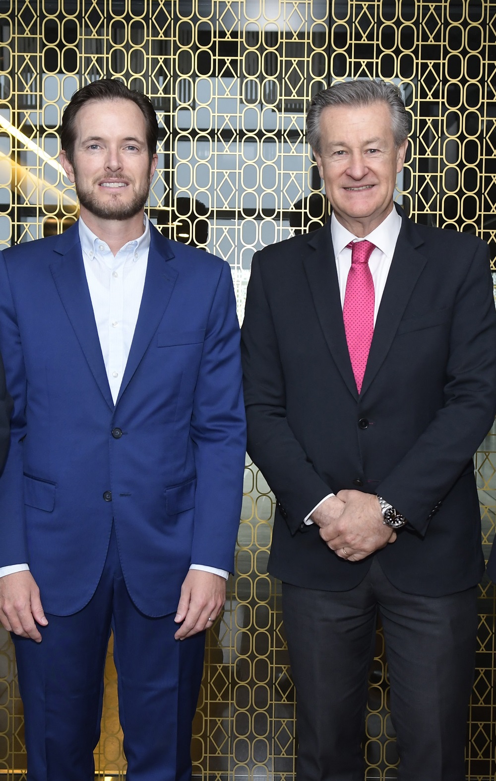 Geoffrey Fichte y Gabriel Gurméndez estuvieron presentes en la jornada que organizó El País para conocer la visión hacia el año 2023. Foto: Leonardo Mainé.