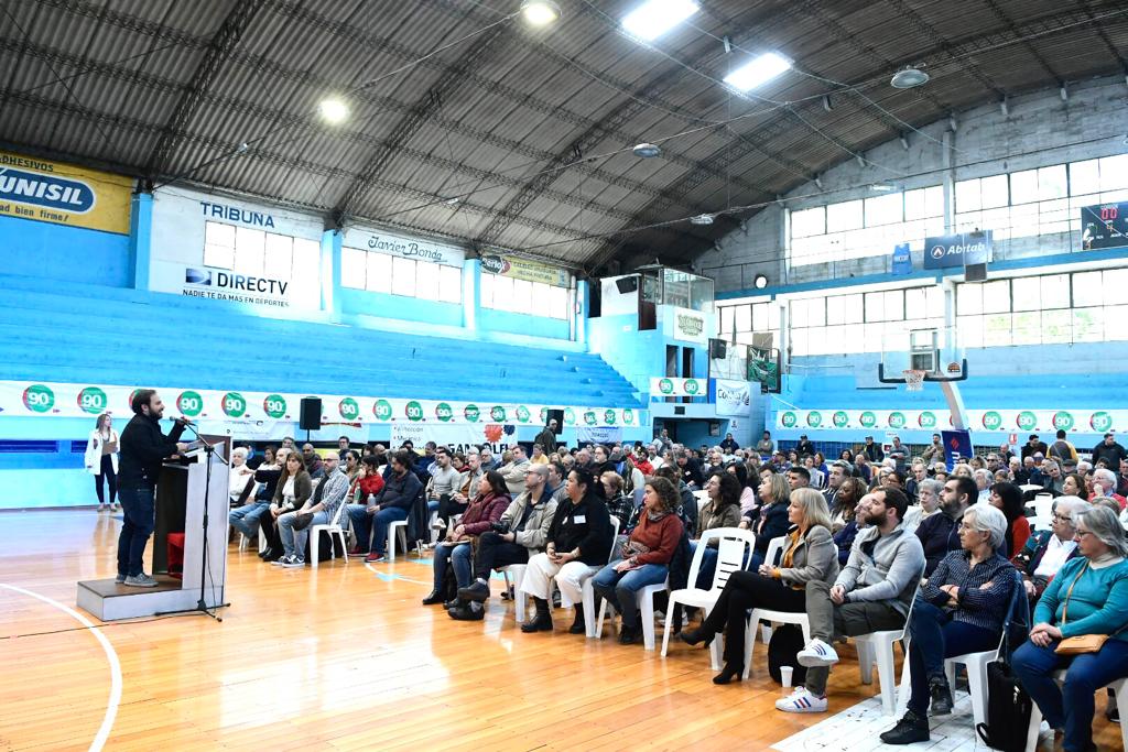 Convención del Partido socialista. Foto: Leonardo Mainé