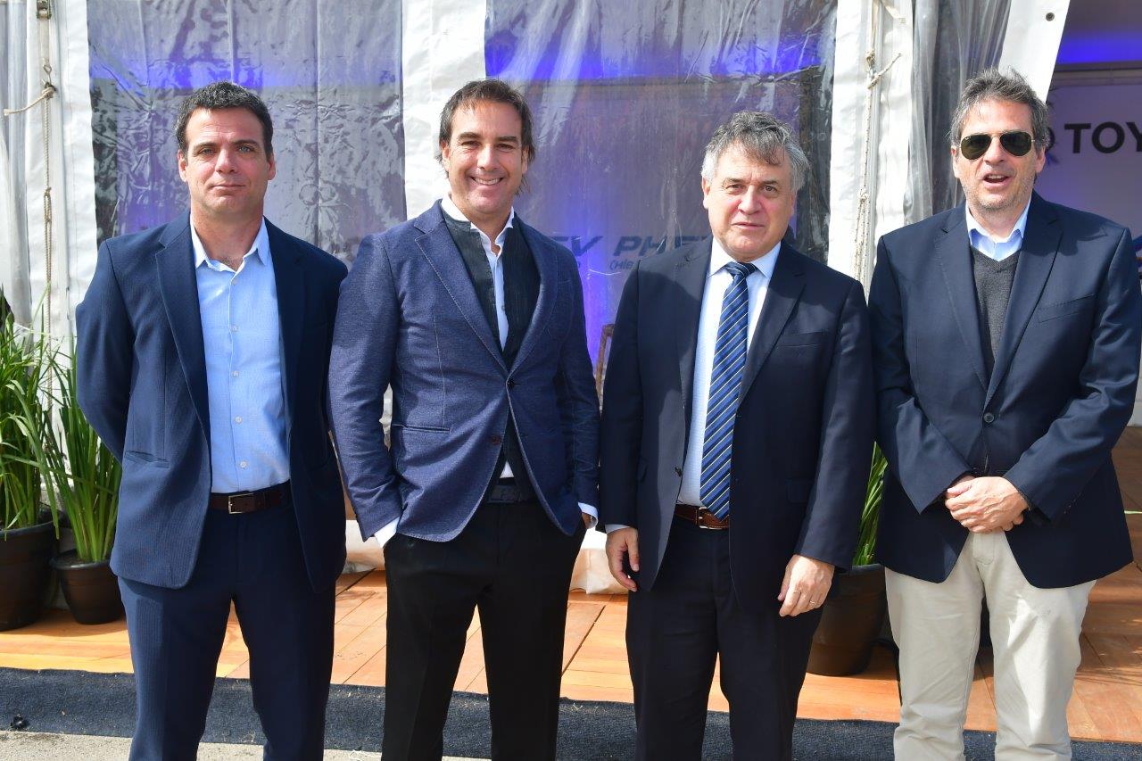 Marcelo Corrado, Alejandro Curcio, Omar Paganini, y Guillermo Scheck.