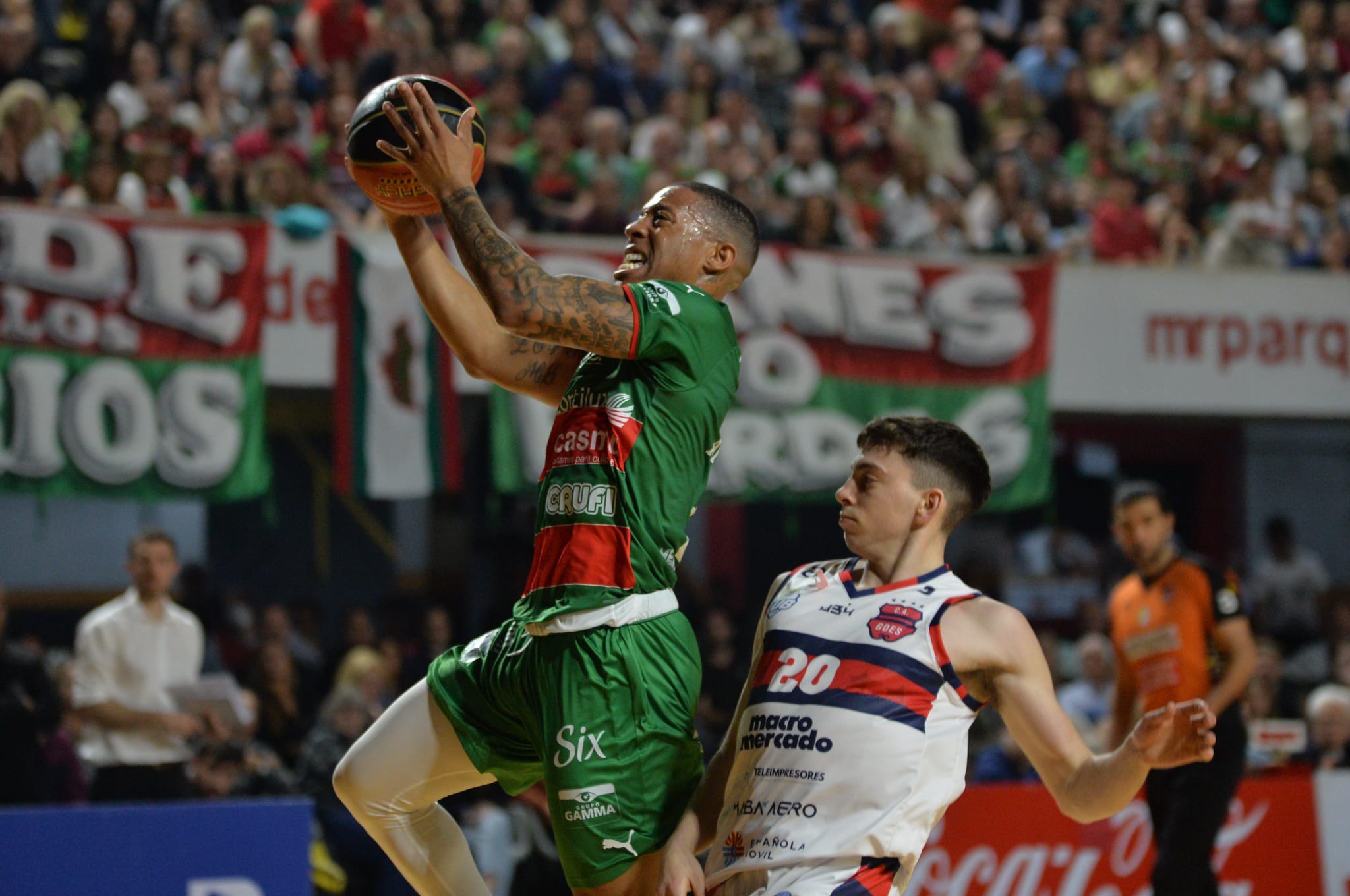 Goes vs. Aguada. Foto: Juan Manuel Ramos.