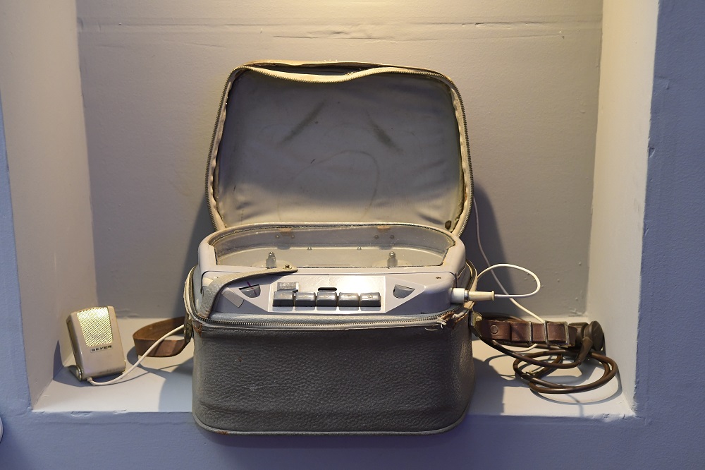 Uno de los grabadores que usó Lauro Ayestarán para registrar artistas