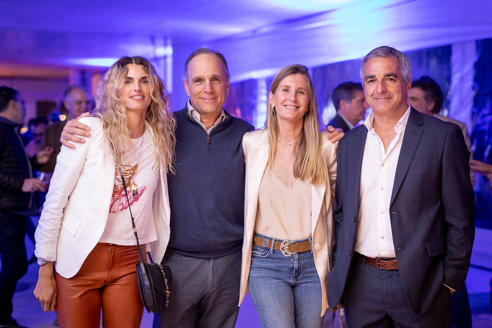 Soledad Dotti, Palote Milburn, Josefina Gomensoro e Ignacio Albanell.
