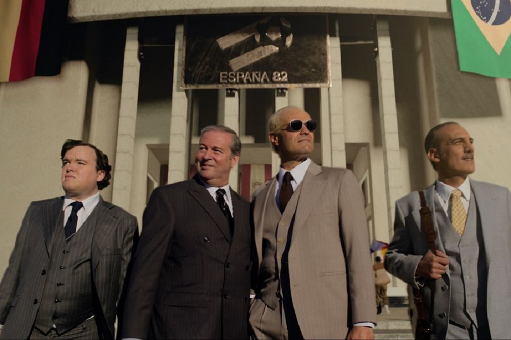 Elenco de la serie "El presidente". Foto: Difusión