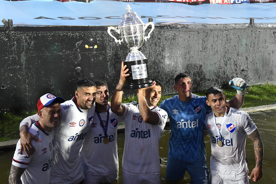 Nacional campeón del Uruguayo. Foto: Leonardo Mainé.