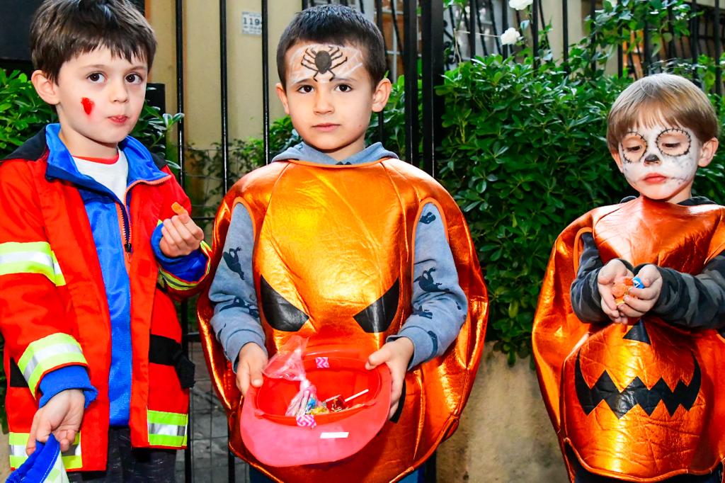 Niños celebran Halloween. Foto: Estefanía Leal