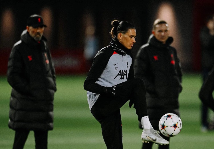 Darwin Núñez. Foto: Prensa Liverpool