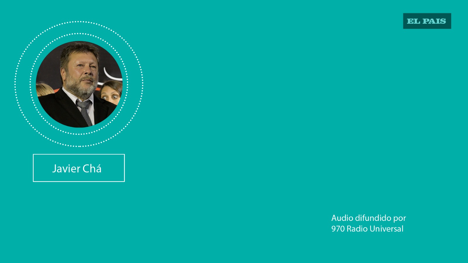 Placa para audio de Javier Cha