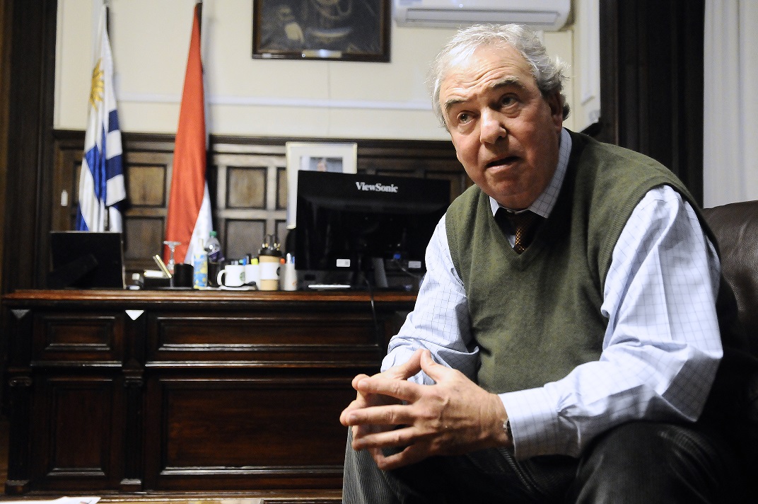 Ministro del Interior Luis Alberto Heber.