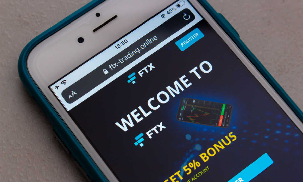 Plataforma de intercambio FTX.