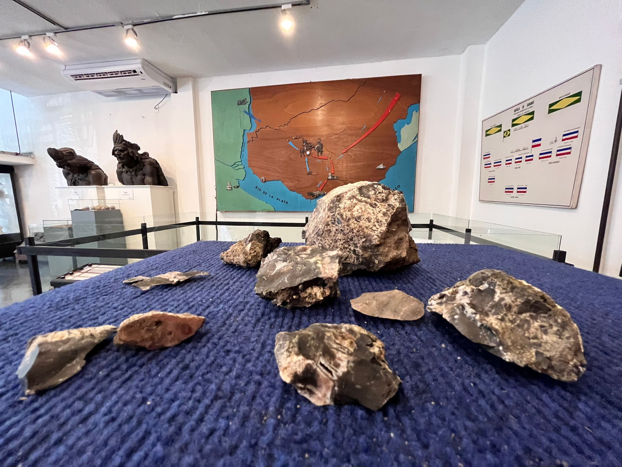 Tallas en piedra encontradas en Florida