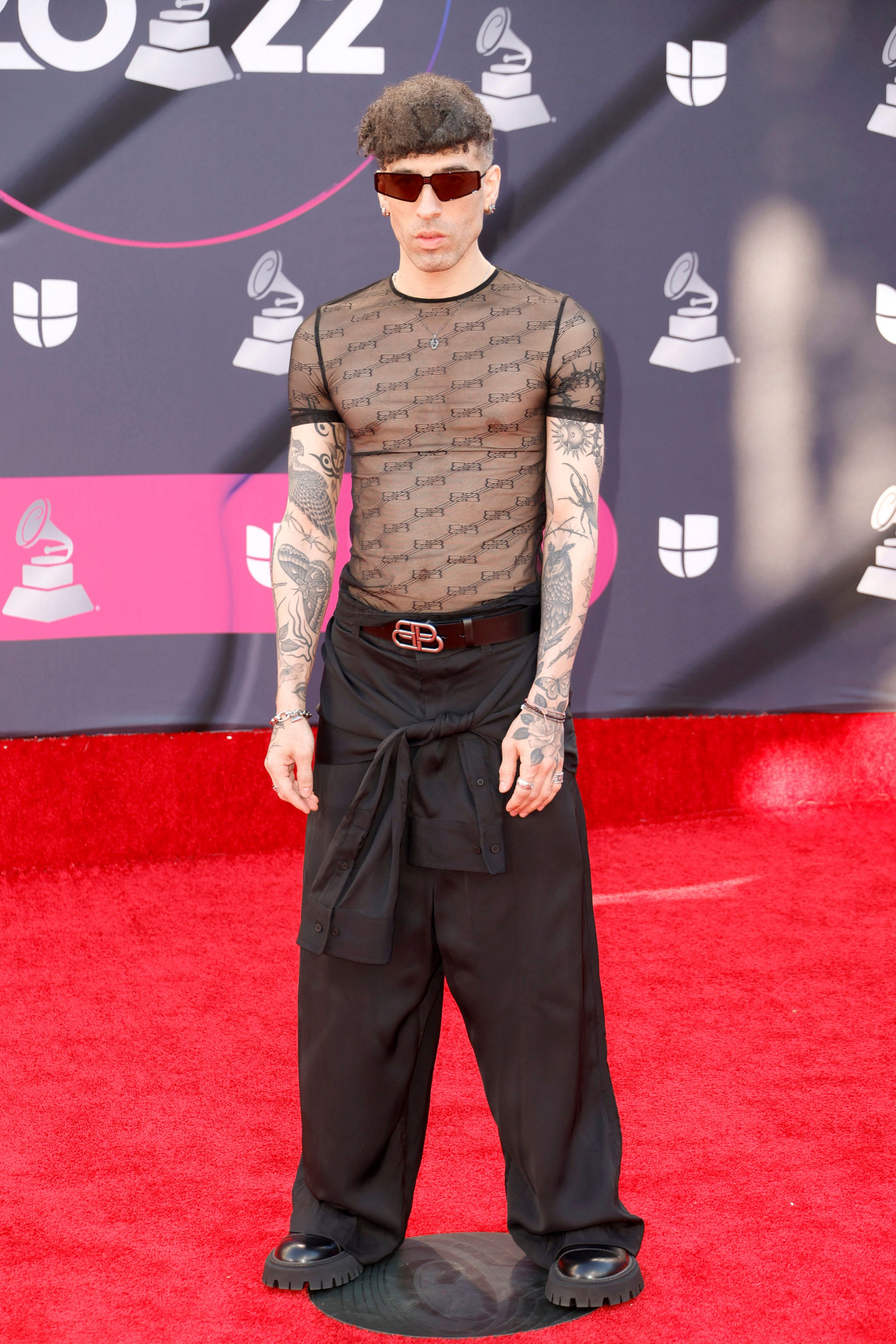 alfombra roja premios grammy latinos 2022