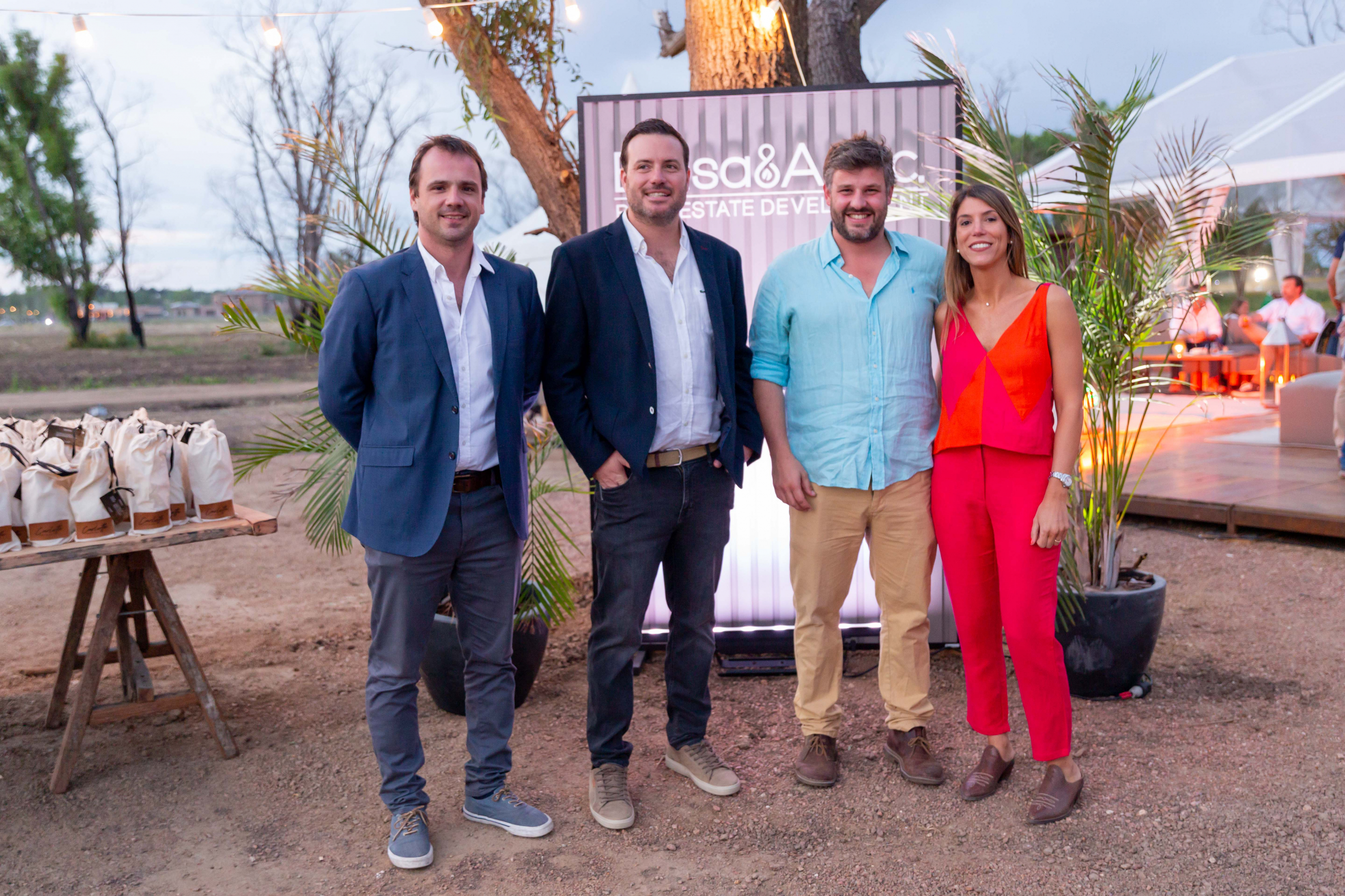 Juan Manuel Mendioroz, Juan Balsa, Mateo Larre Borges, Camila Risso