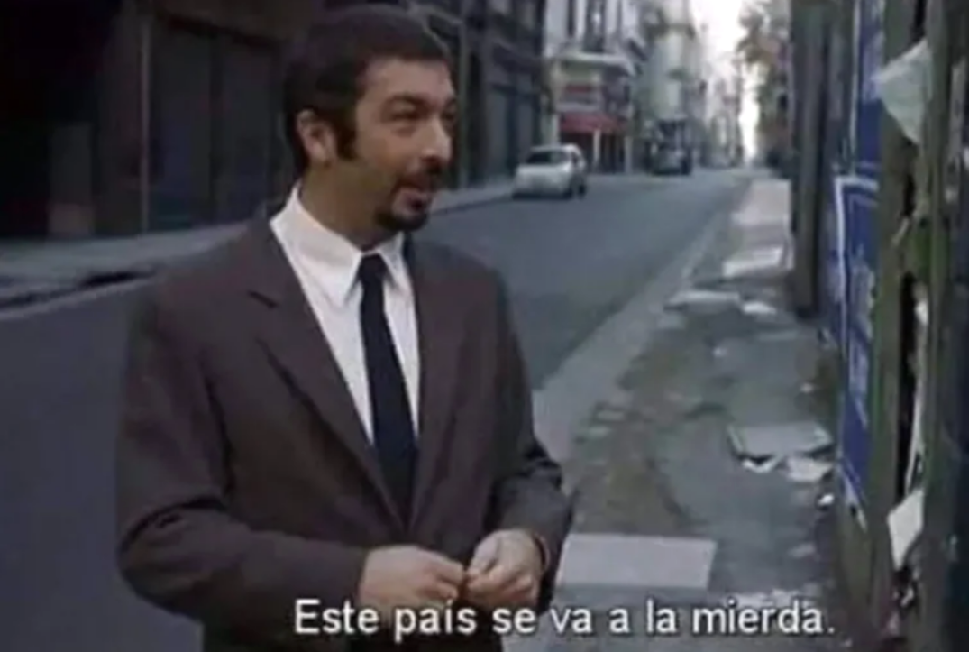 La frase que dijo Ricardo Darín en Nueve Reinas. Foto: @gustavo_Olmos, LA NACIÓN (GDA)