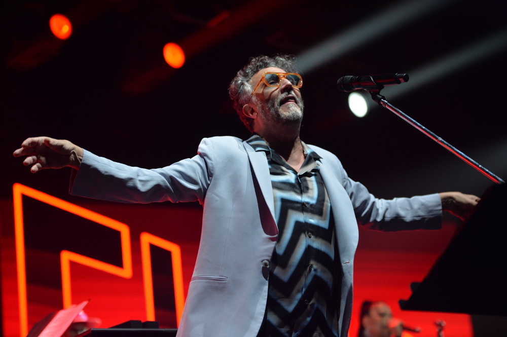 Fito Páez en el Antel Arena. Foto: Juan Manuel Ramos.