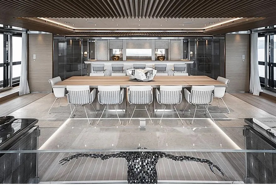 La inmensa cocina. FOTO: LA NACIÓN.