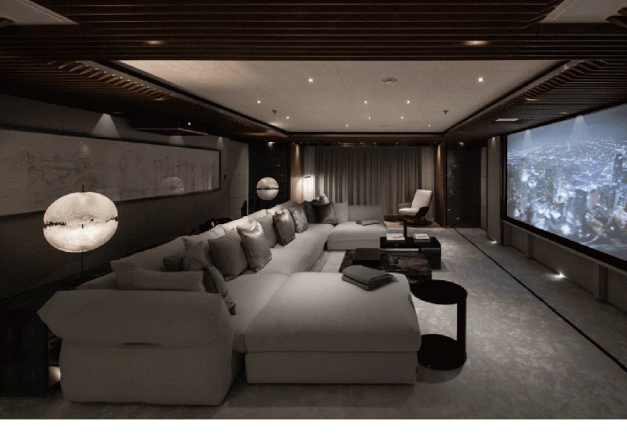 El yate cuesta unos 70 millones de dólares. FOTO: LA NACIÓN.