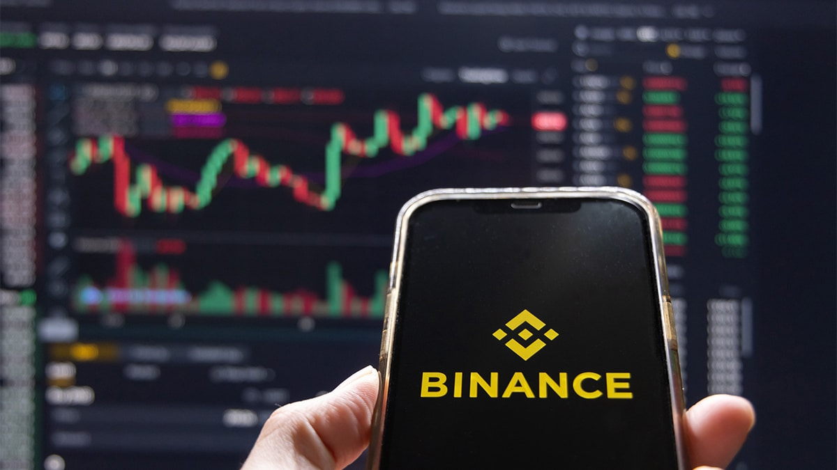 Binance, plataforma de intercambio de criptomonedas.