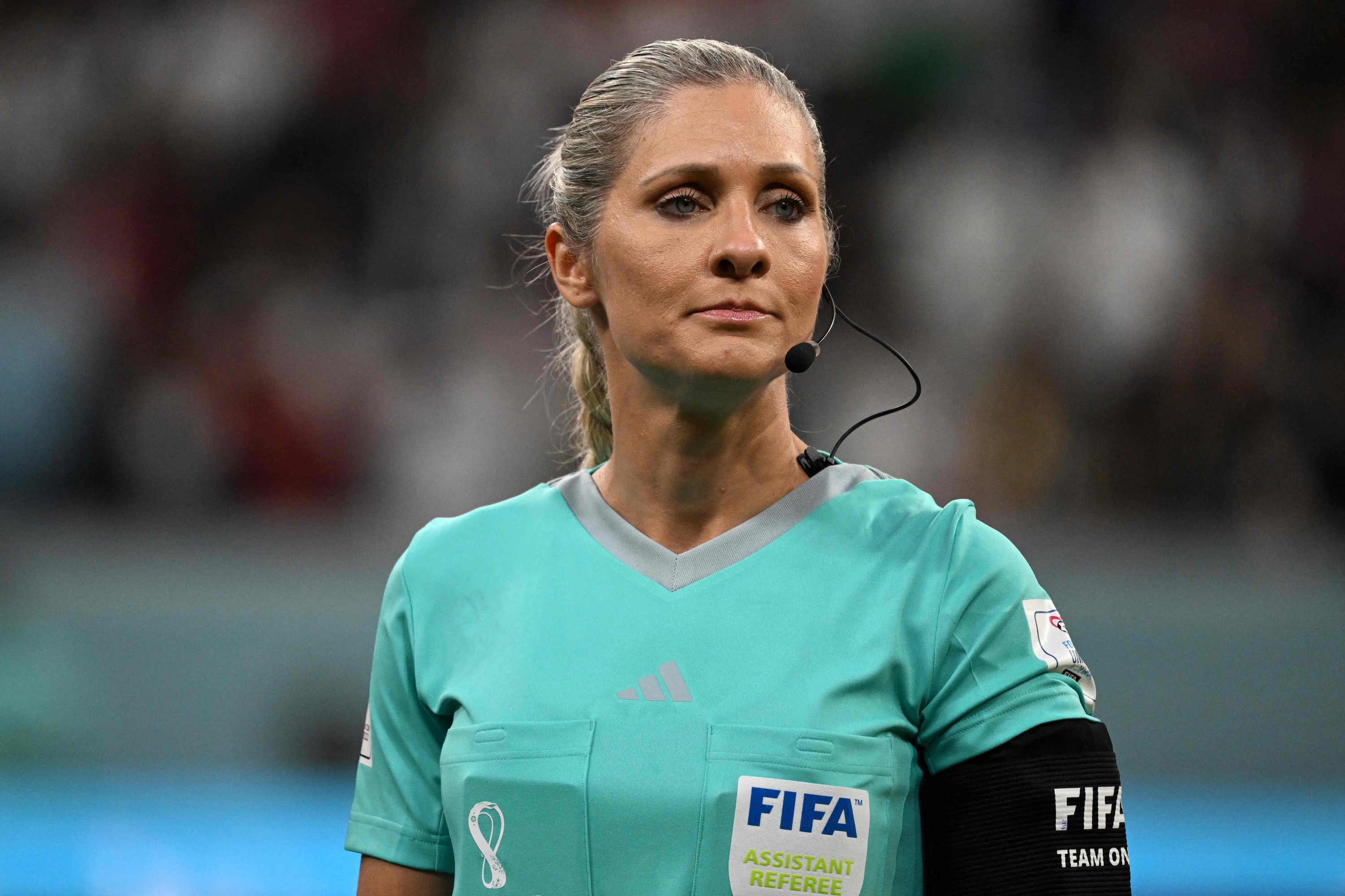 Neuza Back en el partido de Costa Rica y Alemania. Foto: AFP