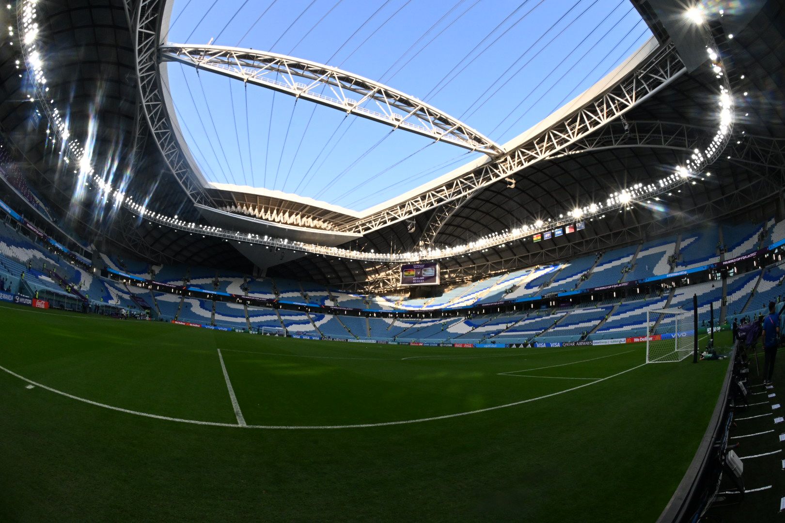El Estadio Al Janoub. Foto: Nicolás Pereyra.
