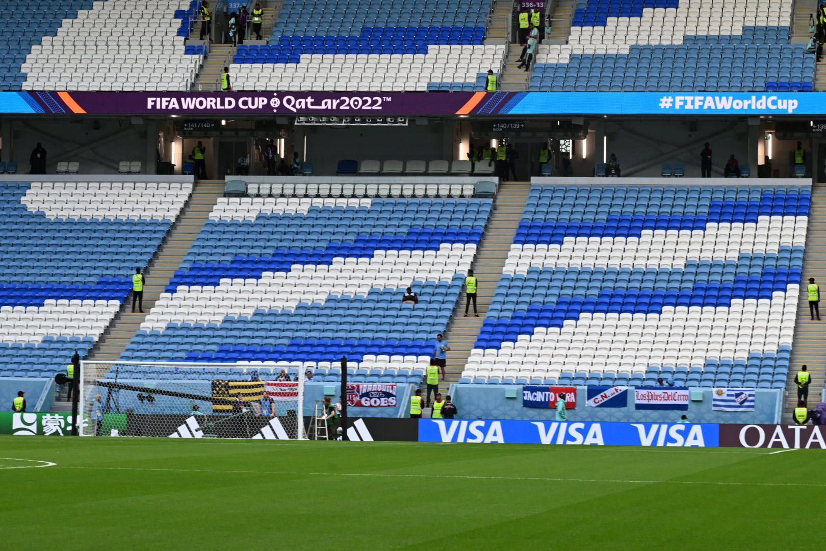 Así está el Estadio Al Janoub. Foto: Nicolás Pereyra.