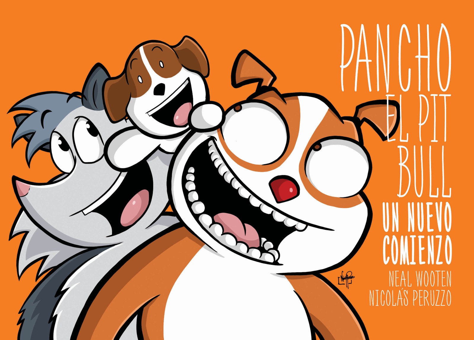 tapa Pancho el pitbull