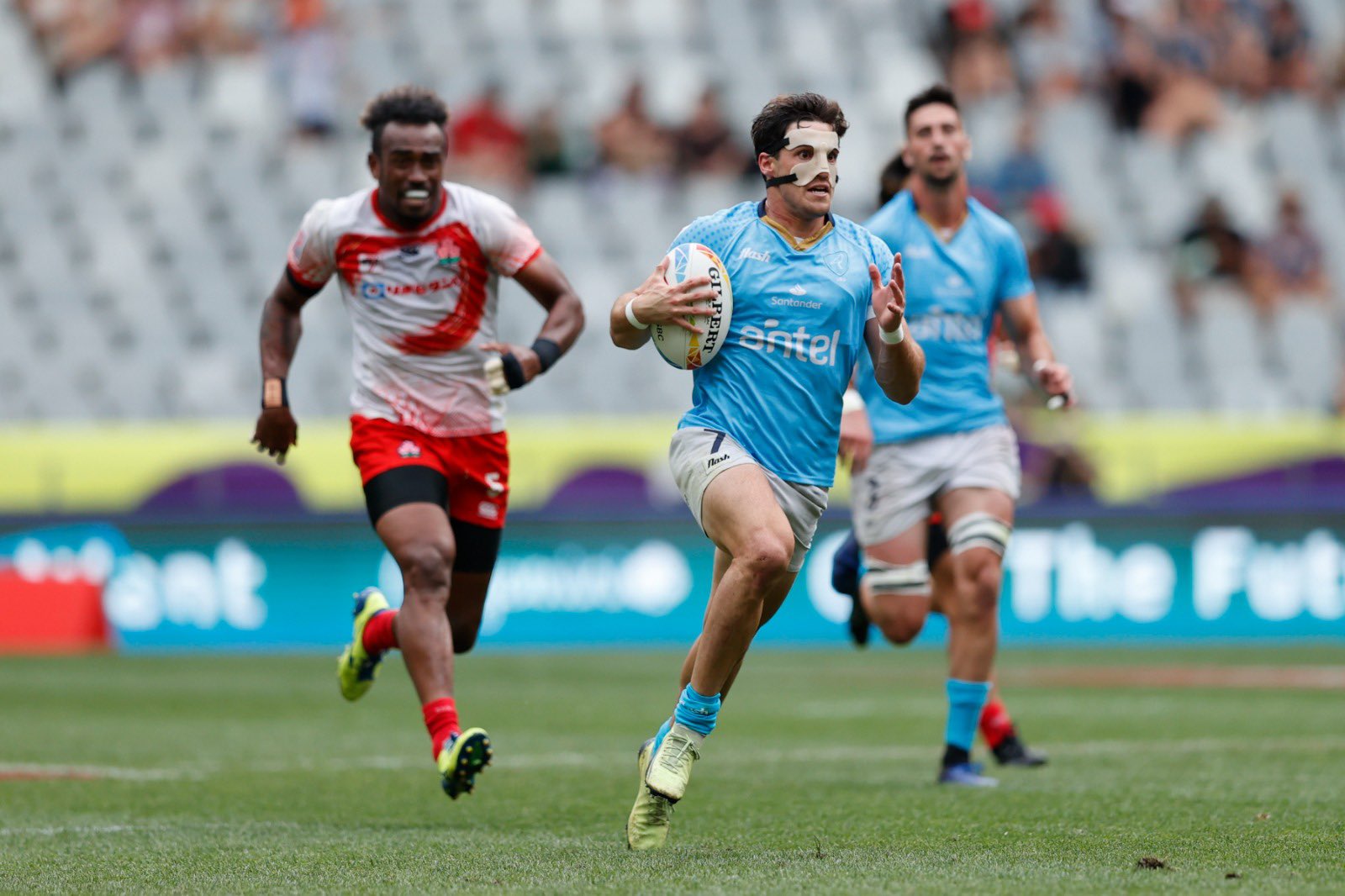 Los Teros en la etapa del Circuito Mundial en Cape Town. Foto: @Teros7s.