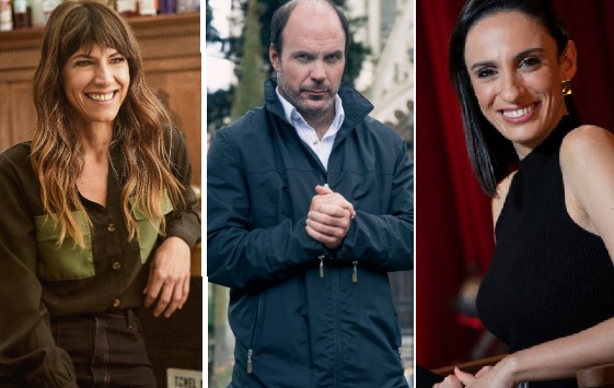 Sofía Rodríguez, Ignacio Álvarez, Noelia Etcheverry